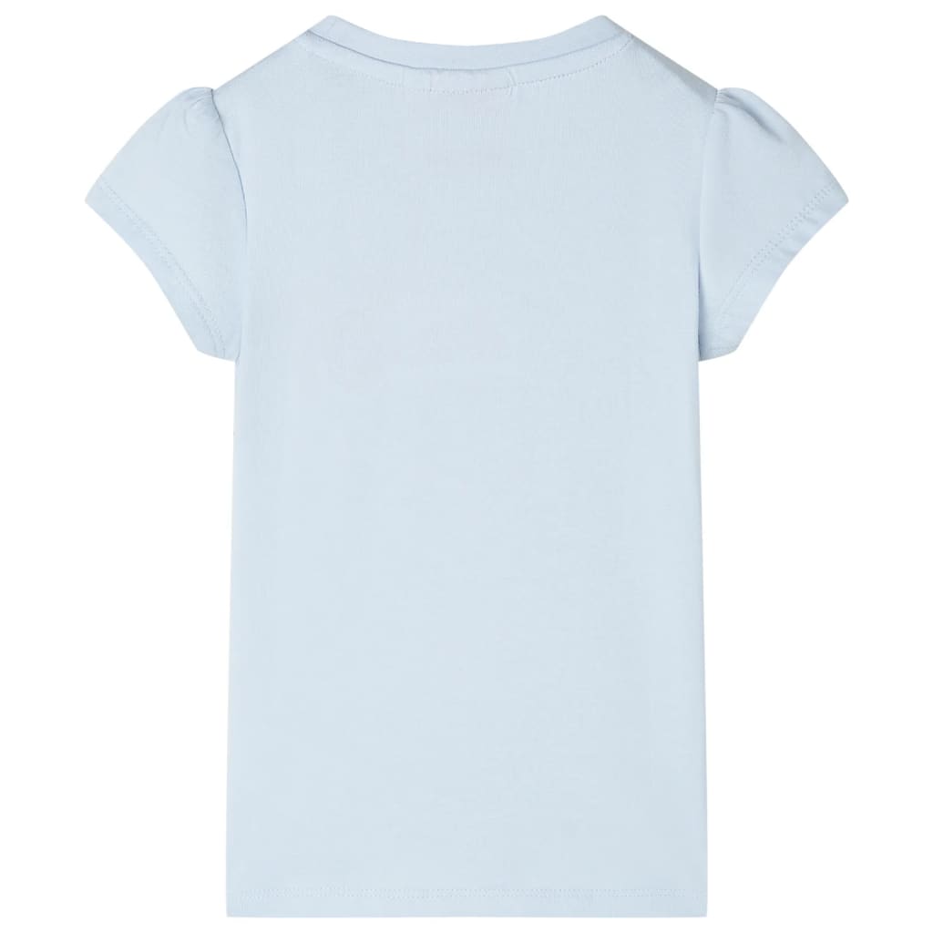 Vidaxl børneshirt 92 lyseblå