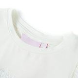 Vidaxl Børnestrøje med ærmer med Ruffles 92 White