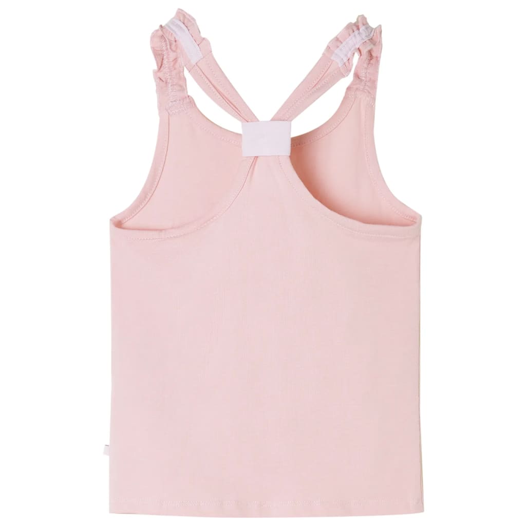 VidaXL børnetop 128 lys pink