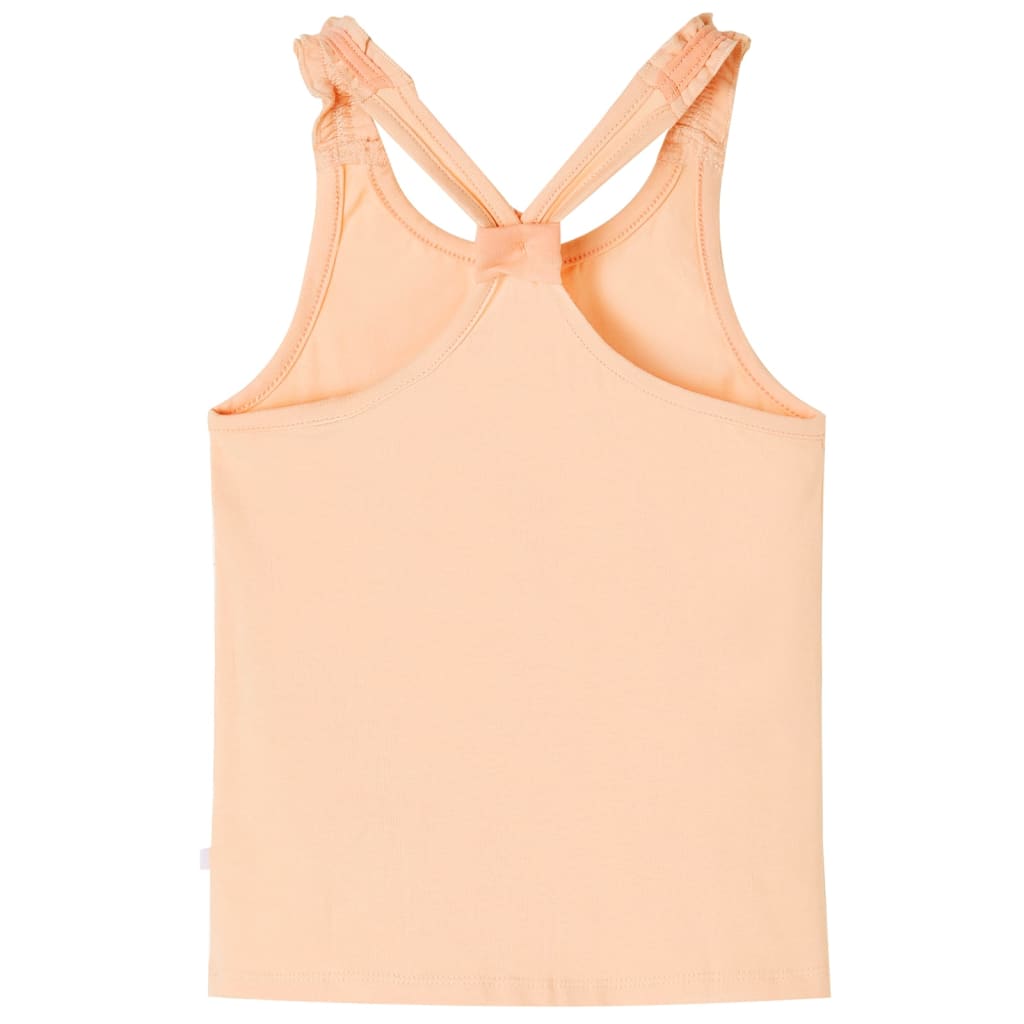 VidaXL børnetop 140 lys orange