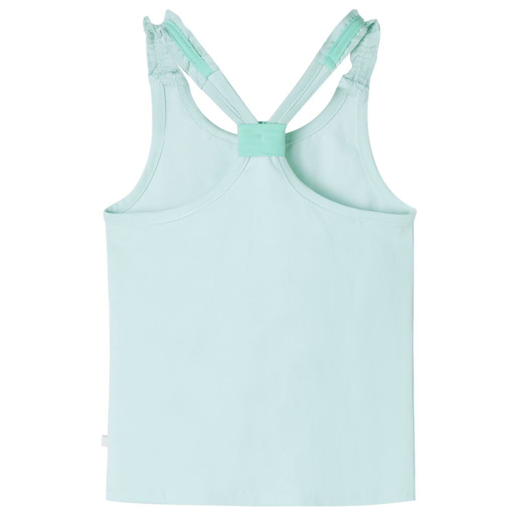 Vidaxl Børns Top 92 Light Mint