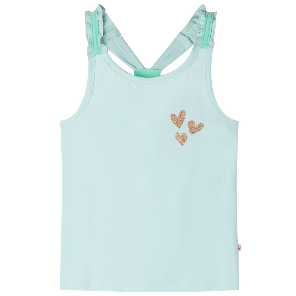VidaXL børnetop 104 lys mint