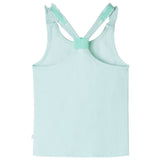 VidaXL børnetop 128 lys mint