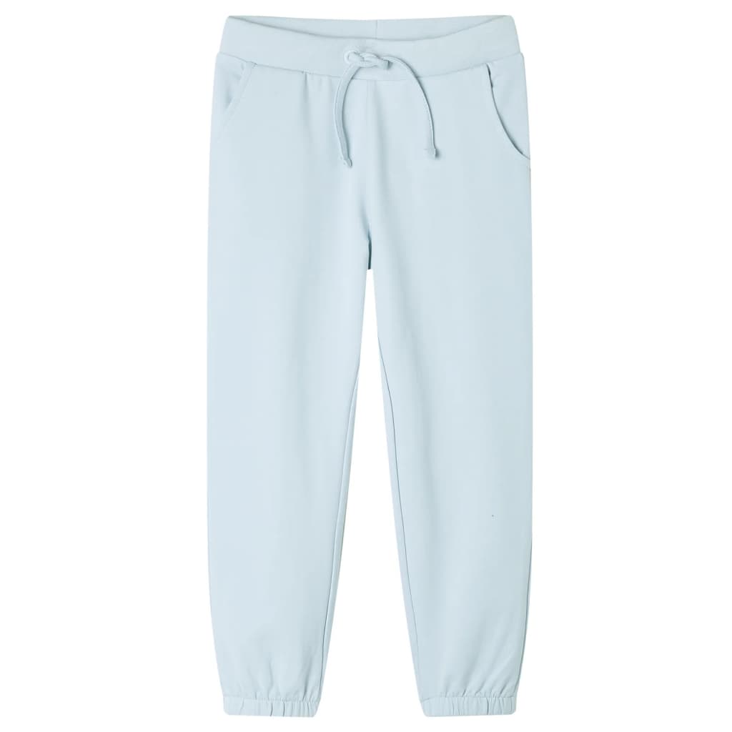 Vidaxl Børns sweatpants 140 lyseblå