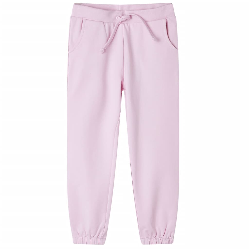 VidaXL børne joggingbukser 92 lys pink