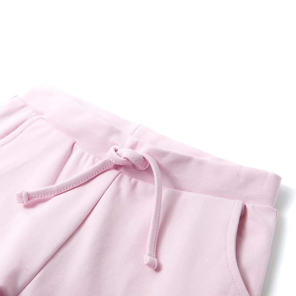 VidaXL børne joggingbukser 92 lys pink