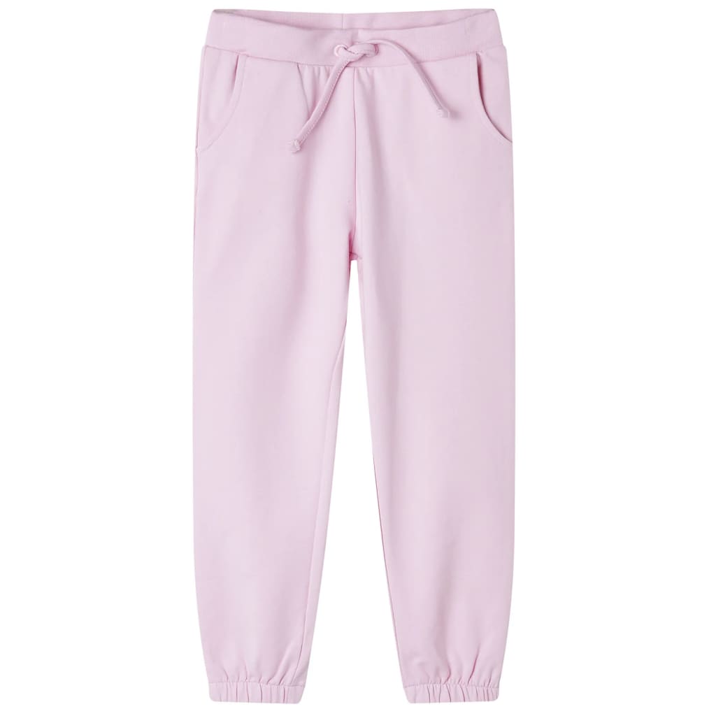 VidaXL børne joggingbukser 128 lys pink
