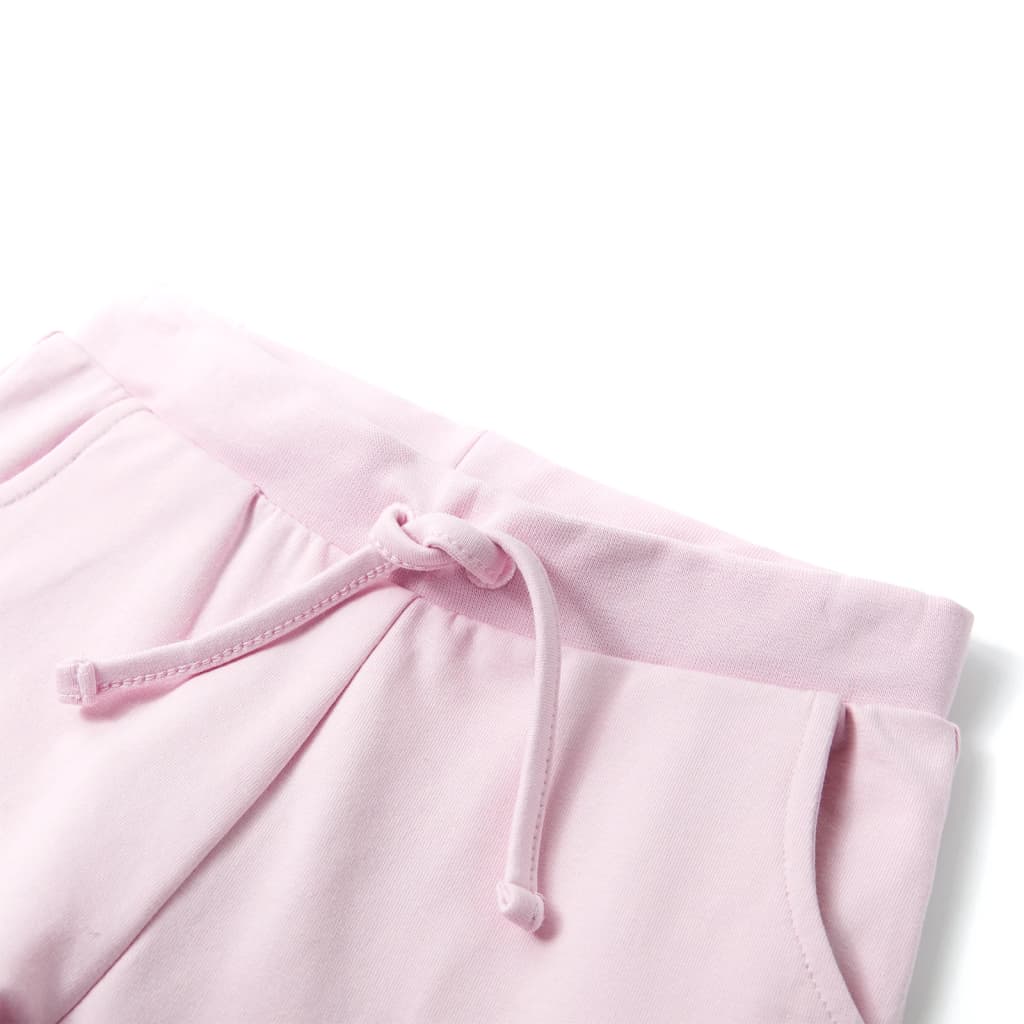 VidaXL børne joggingbukser 128 lys pink