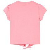 Vidaxl børneshirt 140 fluorescerende lyserød