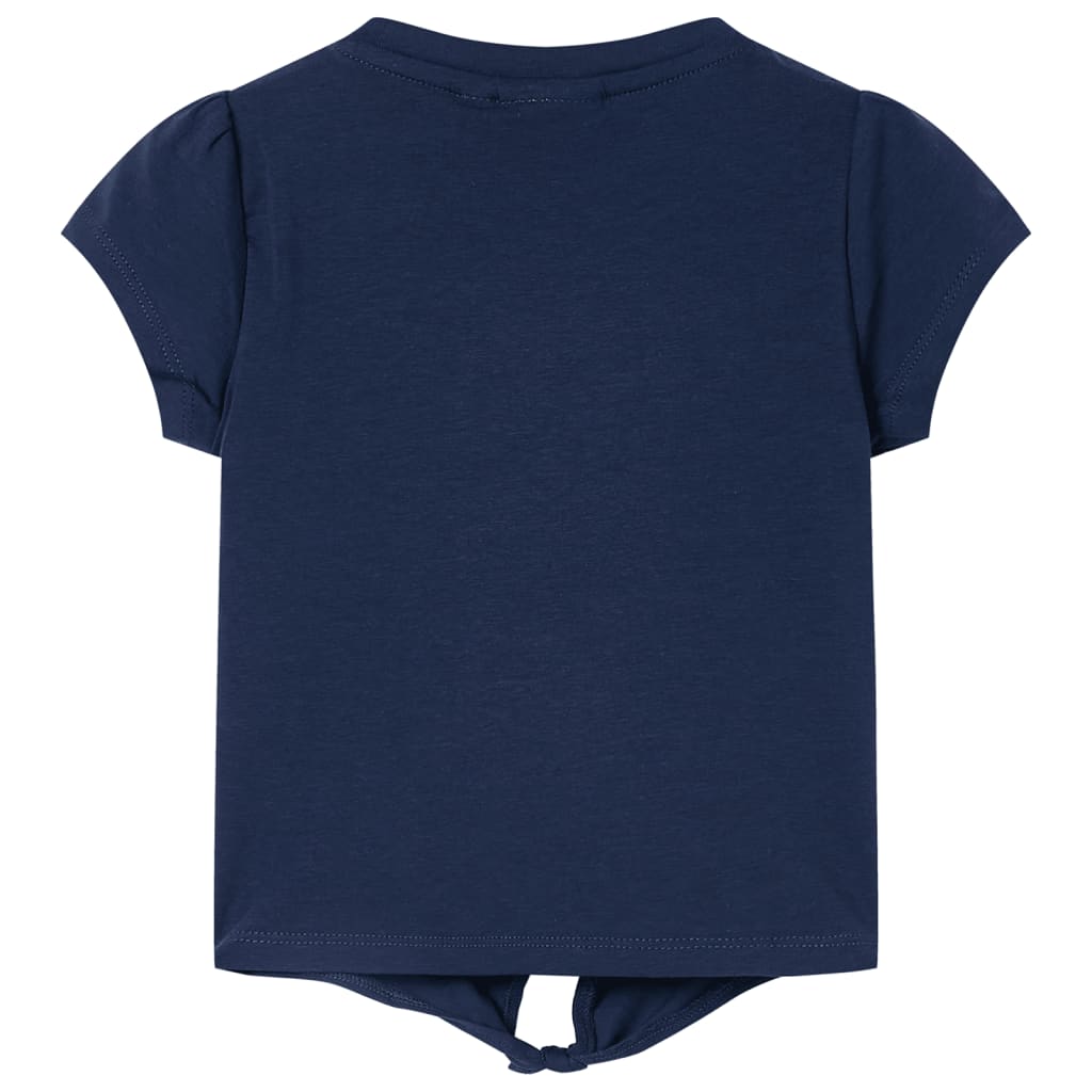 Vidaxl børneshirt 92 marineblå