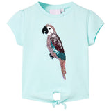 Vidaxl Børns skjorte 92 Light Sea Blue