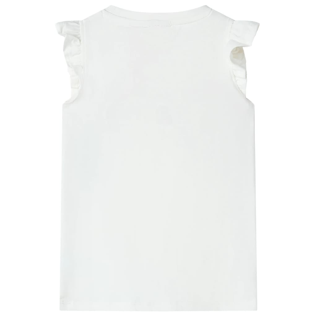 Vidaxl børneshirt 140 ecru