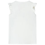 Vidaxl børneshirt 140 ecru