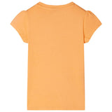VidaXL børneskjorte 116 lys orange