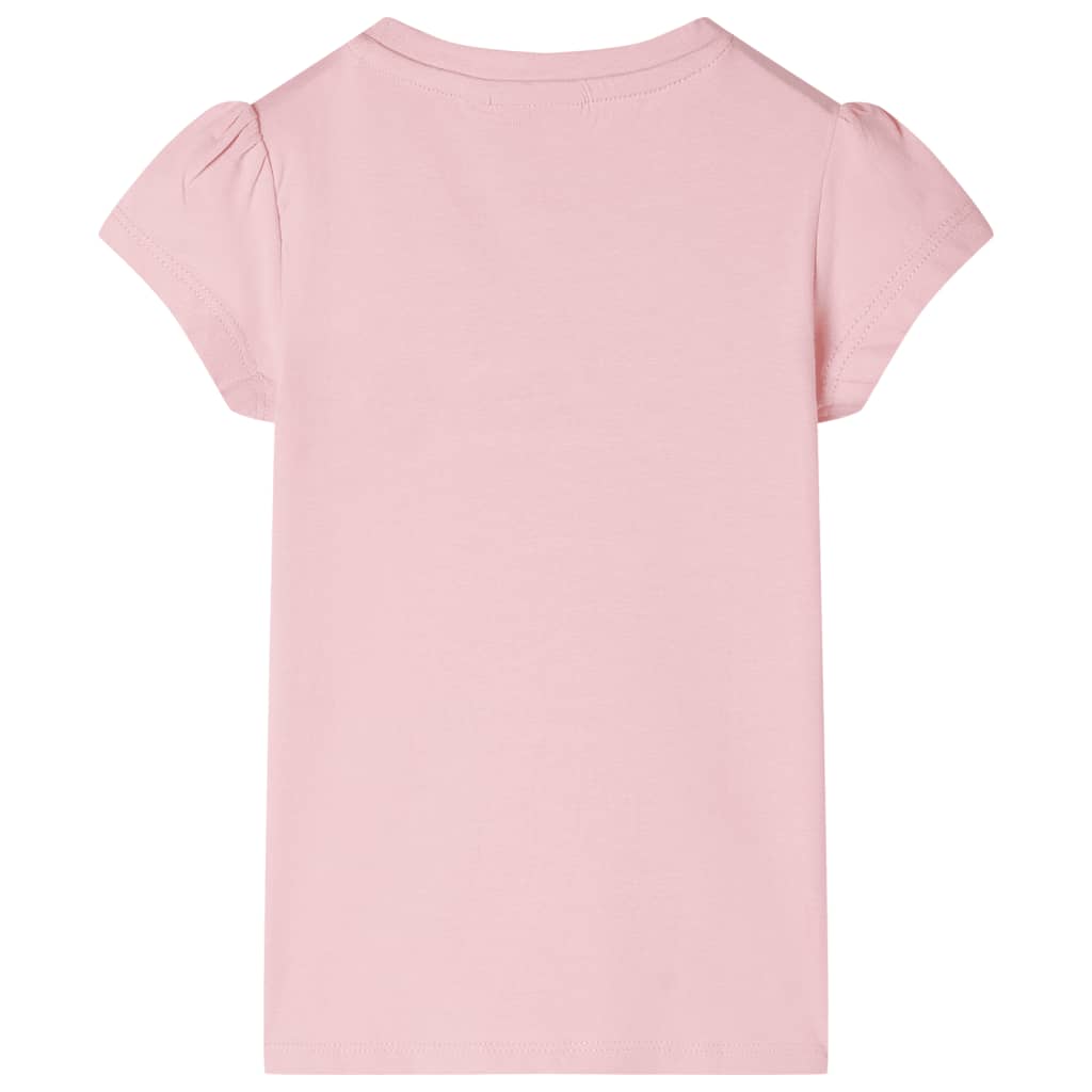 Vidaxl Børns skjorte 128 lyserosa