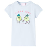 Vidaxl børneshirt 92 lyseblå