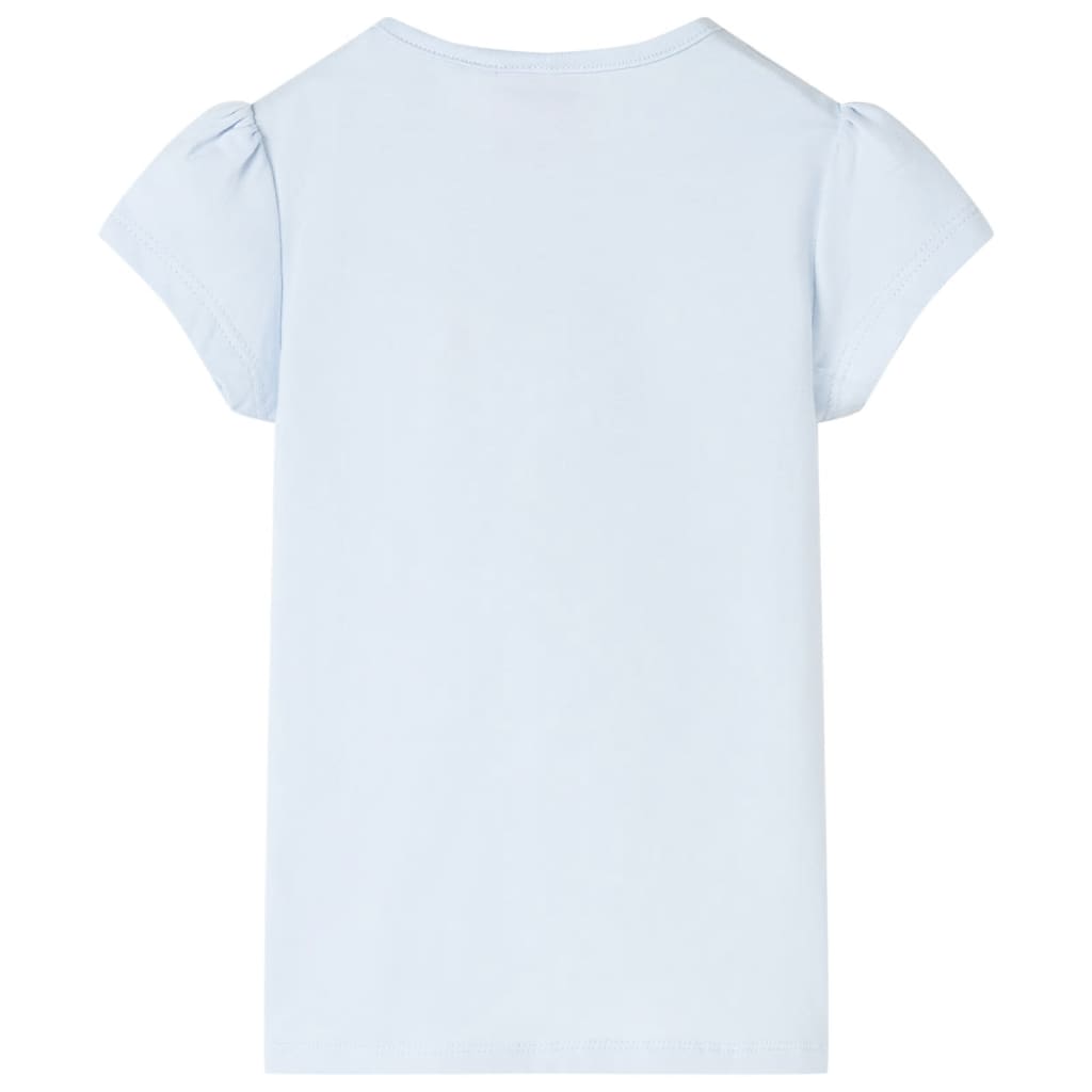 Vidaxl børneshirt 92 lyseblå