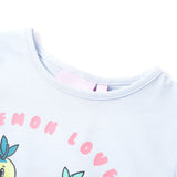 Vidaxl børneshirt 92 lyseblå