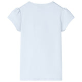 Vidaxl børneshirt 104 lyseblå