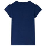 Vidaxl børneshirt 92 marineblå