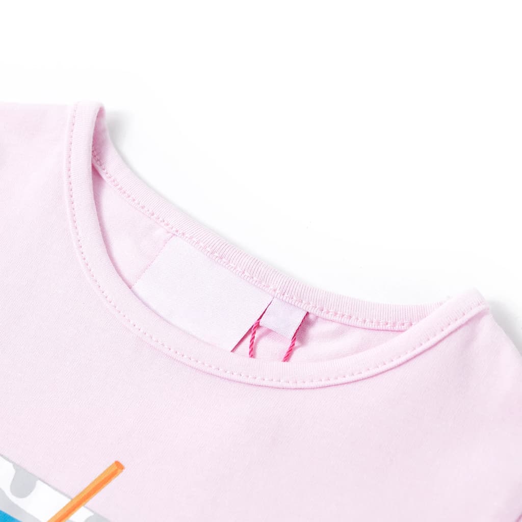 VidaXL børneskjorte 116 blød pink