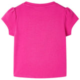 VidaXL børneskjorte 116 mørk pink