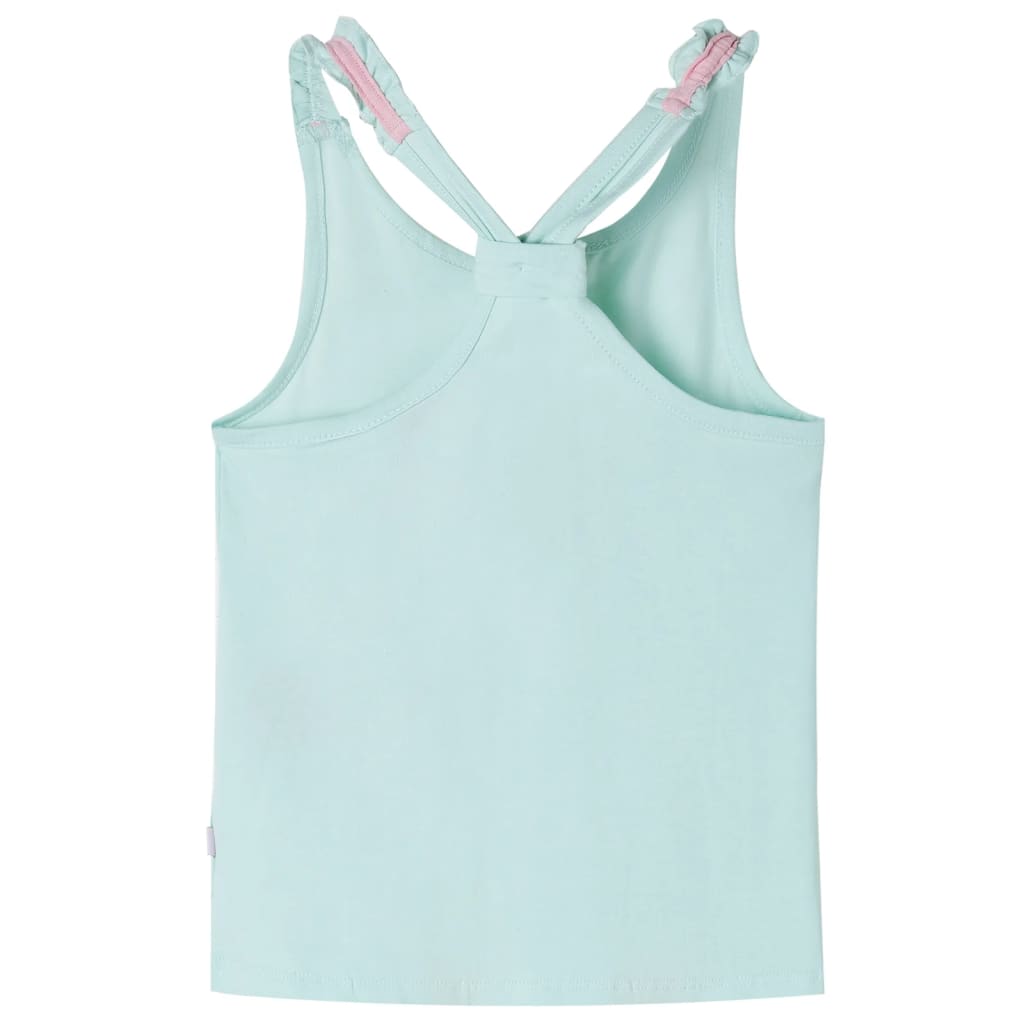 Vidaxl Børns Top 128 Light Mint