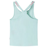 Vidaxl Børns Top 128 Light Mint