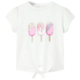 Vidaxl børneshirt 140 ecru