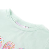 Vidaxl børneshirt 92 Light Mint