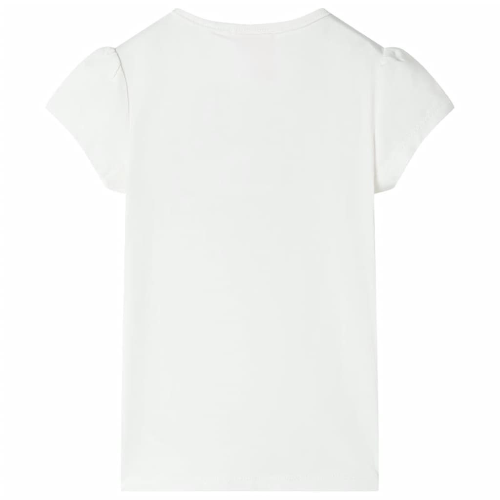 Vidaxl børneshirt 104 ECRU