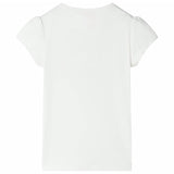 Vidaxl børneshirt 104 ECRU