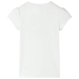 Vidaxl børneshirt 140 ecru