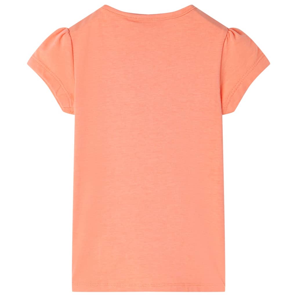 VidaXL børneskjorte 128 neon orange