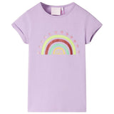 Vidaxl børneshirt 128 Lilac
