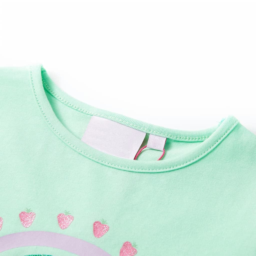 Vidaxl Børnestrøje 128 Bright Green