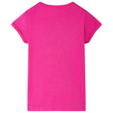 Vidaxl børneshirt 104 mørk pink
