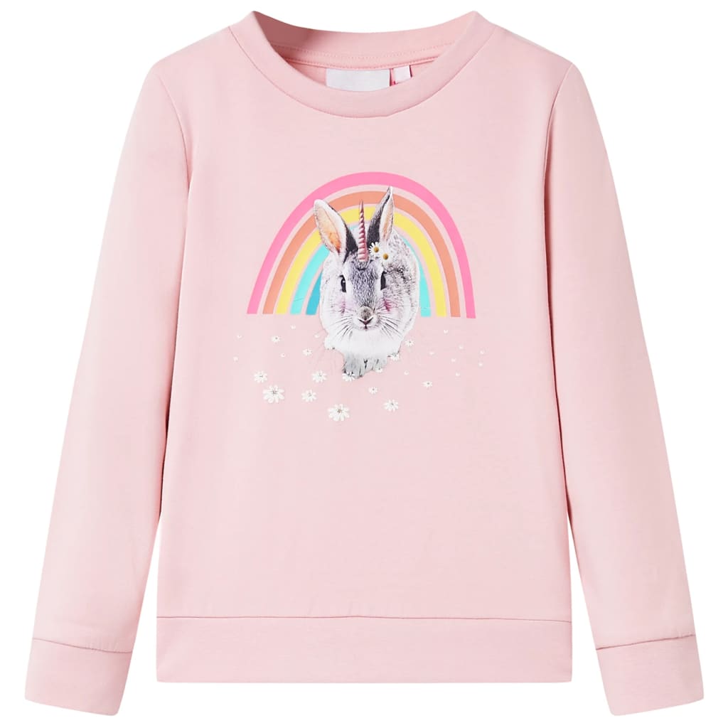 VidaXL børnetrøje 92 lys pink