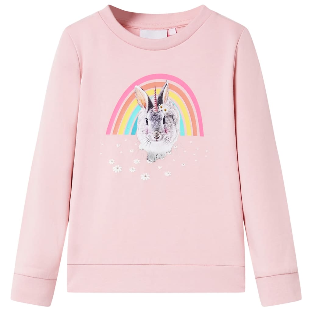 VidaXL børnetrøje 104 lys pink
