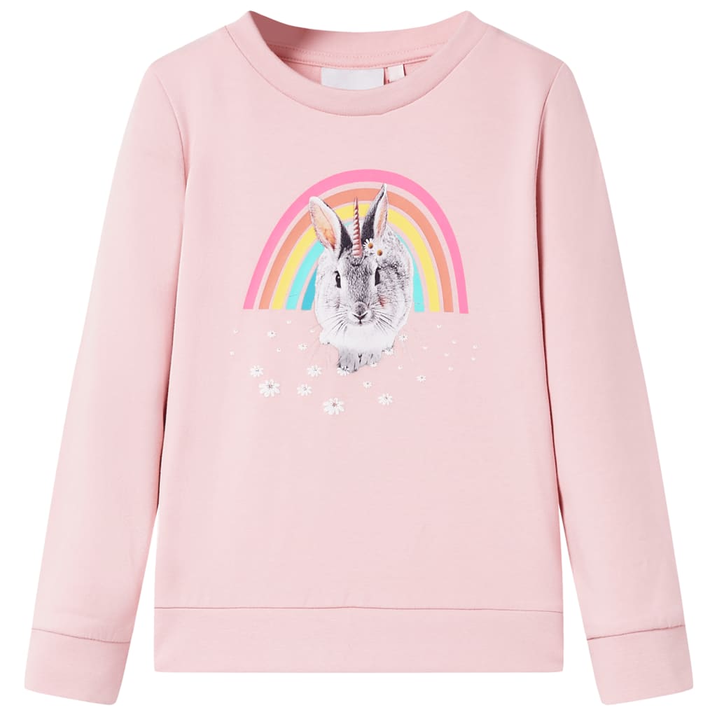 VidaXL børnetrøje 128 lys pink