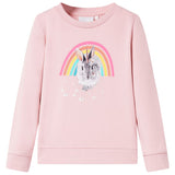 VidaXL børnetrøje 128 lys pink