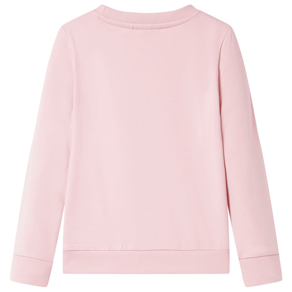 Vidaxl Børns sweater 140 lyserosa