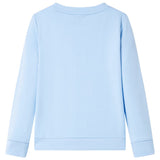 Vidaxl Børns sweater 140 lyseblå