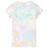 Vidaxl børneshirt 128 flerfarvet