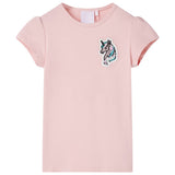 Vidaxl børneshirt 104 lyserosa