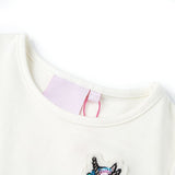 Vidaxl børneshirt 92 ECRU