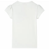 Vidaxl børneshirt 104 ECRU