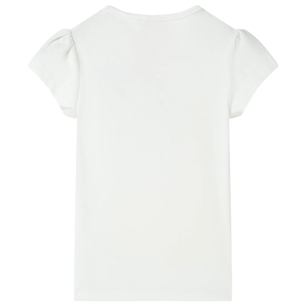 Vidaxl børneshirt 128 ECRU