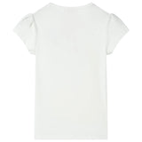 Vidaxl børneshirt 128 ECRU