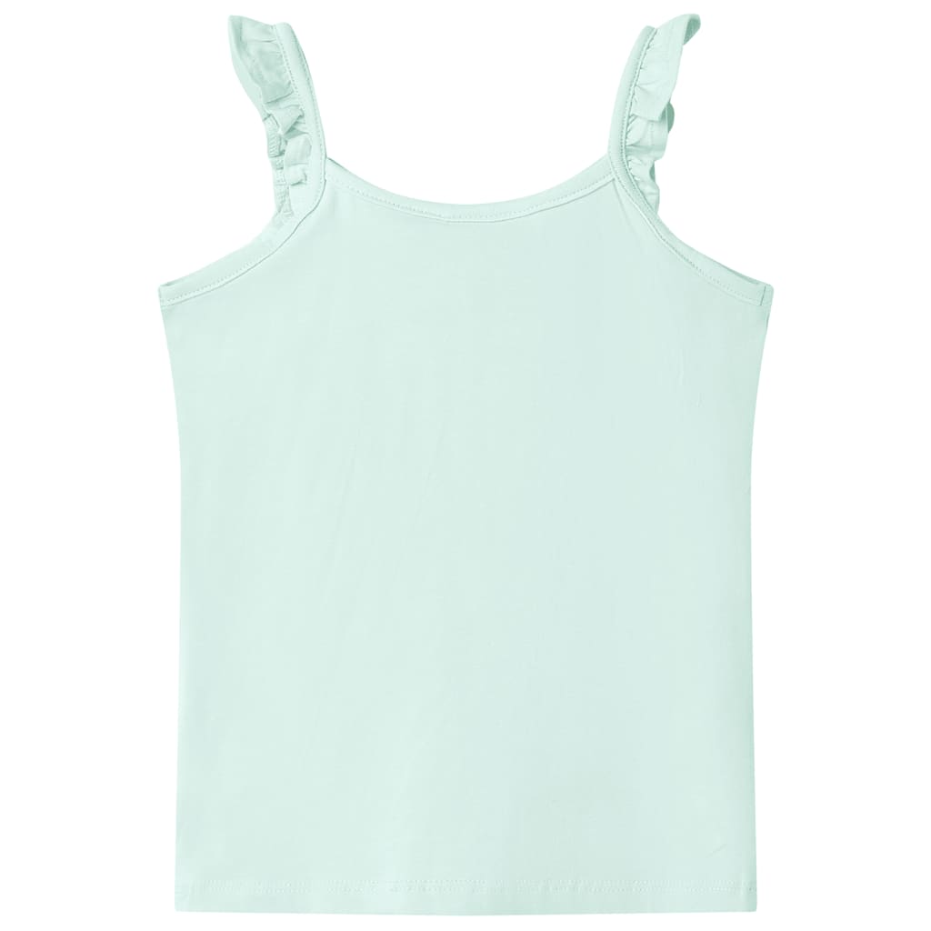 Vidaxl Børns Top 140 Light Mint